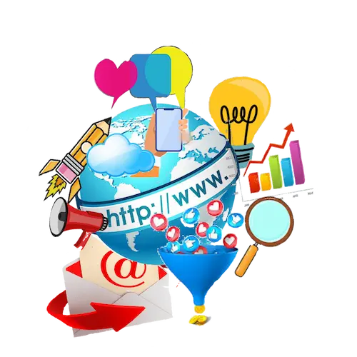 logo servicios marketing Digital Dynos Ontinyent